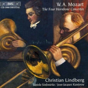 Mozart Wolfgang Amadeus - The Four Hornbone Concertos ryhmässä CD @ Bengans Skivbutik AB (586768)