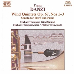 Danzi Franz - Wind Quintets Op 67 ryhmässä Externt_Lager / Naxoslager @ Bengans Skivbutik AB (587173)