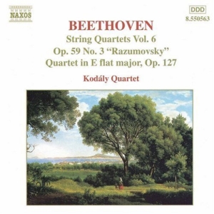 Beethoven Ludwig Van - String Quartets Vol 6 ryhmässä Externt_Lager / Naxoslager @ Bengans Skivbutik AB (587602)
