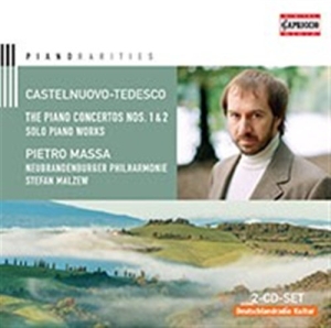 Castelnuovo-Tedesco - Piano Concertos ryhmässä CD / Klassiskt @ Bengans Skivbutik AB (587797)