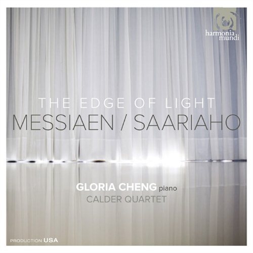 Messiaen / Saariaho - The Edge Of Light ryhmässä CD / Klassiskt @ Bengans Skivbutik AB (587858)
