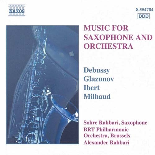 Various - Music For Saxophone & Orchestr ryhmässä Externt_Lager / Naxoslager @ Bengans Skivbutik AB (587995)
