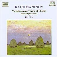 Rachmaninov Sergej - Variations On Chopin ryhmässä CD / Klassiskt @ Bengans Skivbutik AB (588232)