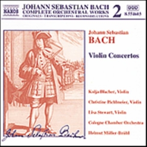 Bach Johann Sebastian - Violin Concertos ryhmässä Externt_Lager / Naxoslager @ Bengans Skivbutik AB (588237)