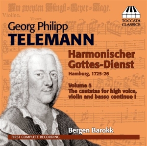 Telemann - Harmonischer Gottes-Dienst ryhmässä Externt_Lager / Naxoslager @ Bengans Skivbutik AB (588384)