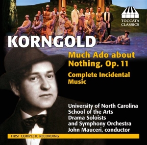 Korngold - Much Ado About Nothing ryhmässä Externt_Lager / Naxoslager @ Bengans Skivbutik AB (588413)