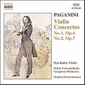 Paganini Nicolo - Violin Concertos 1 & 2 ryhmässä CD @ Bengans Skivbutik AB (588875)