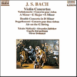 Bach Johann Sebastian - Violin Concertos ryhmässä Externt_Lager / Naxoslager @ Bengans Skivbutik AB (589135)
