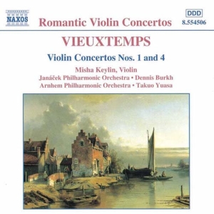 Vieuxtemps Henry - Violin Concerto 1 & 4 ryhmässä CD @ Bengans Skivbutik AB (589166)