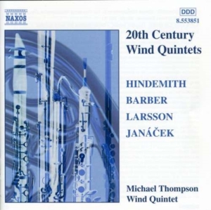 Various - 20Th Century Wind Quintets ryhmässä CD @ Bengans Skivbutik AB (589167)