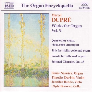 Dupre Marcel - Works For Organ Vol 9 ryhmässä Externt_Lager / Naxoslager @ Bengans Skivbutik AB (589171)