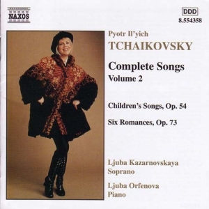 Tchaikovsky Pyotr - Complete Songs Vol 2 ryhmässä CD @ Bengans Skivbutik AB (589618)