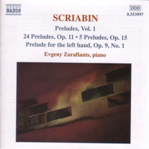 Scriabin Alexander - Preludes Vol 1 ryhmässä CD @ Bengans Skivbutik AB (589624)