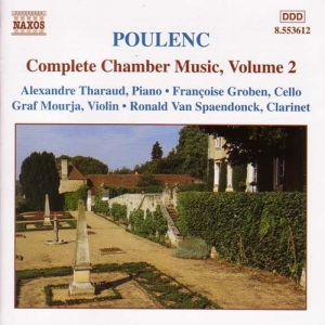 Poulenc Francis - Complete Chamber Music Vol 2 ryhmässä Externt_Lager / Naxoslager @ Bengans Skivbutik AB (590067)