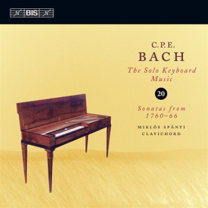 Cpe Bach - Solo Keyboard Works Vol 20 ryhmässä CD @ Bengans Skivbutik AB (590634)