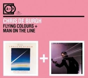 Burgh Chris De - 2For1 Flying Colours/Man On The... ryhmässä CD / Pop @ Bengans Skivbutik AB (590910)