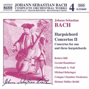 Bach Johann Sebastian - Harpsichord Concertos Ii ryhmässä Externt_Lager / Naxoslager @ Bengans Skivbutik AB (590956)