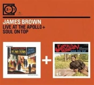 Brown James - 2For1 Live At Apollo/Soul On Top ryhmässä CD @ Bengans Skivbutik AB (591076)