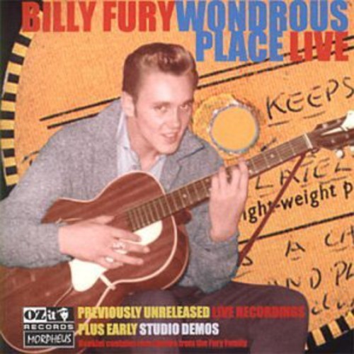Billy Fury - Wondrous Place - Live ryhmässä CD / Pop @ Bengans Skivbutik AB (592531)