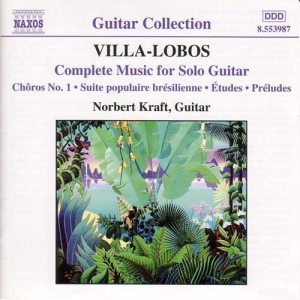 Villa Lobos Heitor - Complete Music Solo Guitar ryhmässä Externt_Lager / Naxoslager @ Bengans Skivbutik AB (592542)