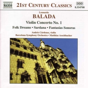 Balada Leonardo - Violin Concerto 1 ryhmässä CD @ Bengans Skivbutik AB (592551)