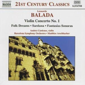 Balada Leonardo - Violin Concerto 1 ryhmässä Externt_Lager / Naxoslager @ Bengans Skivbutik AB (592551)