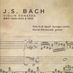 Nils-Erik Sparf/ David Härenstam - Bach: Violinsonater ryhmässä CD @ Bengans Skivbutik AB (593248)