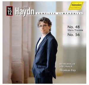 Joseph Haydn - Symphonies Nos 48 & 56 ryhmässä Externt_Lager / Naxoslager @ Bengans Skivbutik AB (593424)
