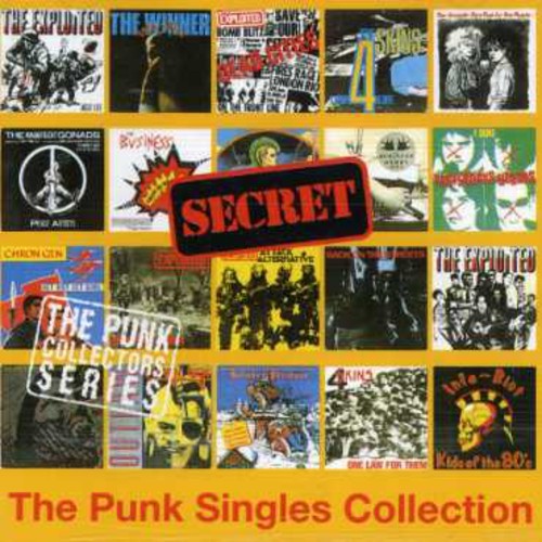 Various Artists - Secret Records Punk Singles Collect ryhmässä CD / Rock @ Bengans Skivbutik AB (593763)