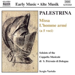 Palestrina Giovanni Pierluigi - Missa Lhomme Arme ryhmässä Externt_Lager / Naxoslager @ Bengans Skivbutik AB (594472)