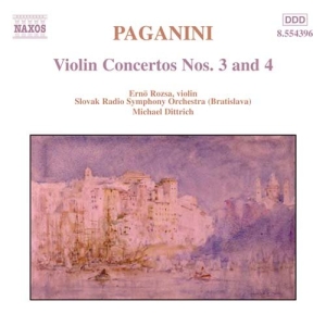 Paganini Nicolo - Violin Concertos Nos 3 & 4 ryhmässä Externt_Lager / Naxoslager @ Bengans Skivbutik AB (594473)