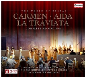 The World Of Opera - Carmen / Aida / La Traviata Complet ryhmässä CD @ Bengans Skivbutik AB (595174)