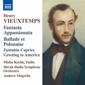 Vieuxtemps - Fantasia Appassionata ryhmässä CD @ Bengans Skivbutik AB (596554)