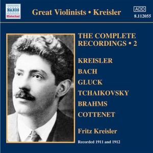 Fritz Kreisler - The Complete Solo Recordings Vol 2 ryhmässä Externt_Lager / Naxoslager @ Bengans Skivbutik AB (596557)