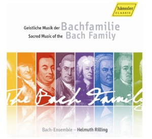 J S Bach / W F Bach / J C Bach - Sacred Music Of The Bach Family ryhmässä Externt_Lager / Naxoslager @ Bengans Skivbutik AB (596990)