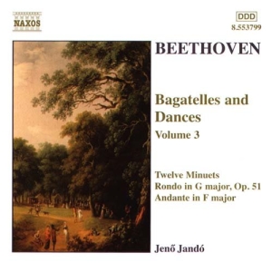 Beethoven Ludwig Van - Bagatelles & Dances Vol 3 ryhmässä Externt_Lager / Naxoslager @ Bengans Skivbutik AB (598358)
