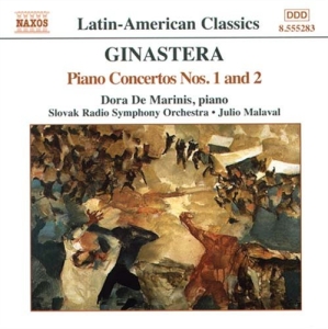 Ginastera Alberto - Piano Concertos 1 & 2 ryhmässä Externt_Lager / Naxoslager @ Bengans Skivbutik AB (598362)