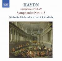 Haydn - Symphonies 1-5 ryhmässä Externt_Lager / Naxoslager @ Bengans Skivbutik AB (598552)