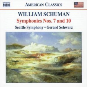 Schuman William - Symphonies 7&10 ryhmässä Externt_Lager / Naxoslager @ Bengans Skivbutik AB (598574)