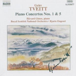 Tveitt Geirr - Piano Concertos 1 & 5 ryhmässä CD @ Bengans Skivbutik AB (599578)