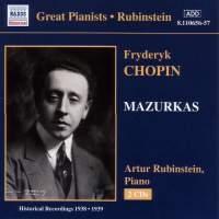 Chopin Frederic - Mazurkas ryhmässä Externt_Lager / Naxoslager @ Bengans Skivbutik AB (599600)