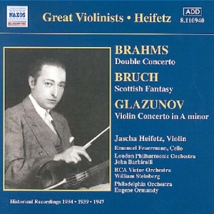 Brahms/Bruch/Glazunov - Great Violinists ryhmässä CD @ Bengans Skivbutik AB (599601)