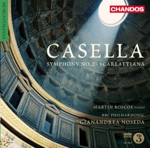Casella - Symphony No 2 ryhmässä Externt_Lager / Naxoslager @ Bengans Skivbutik AB (600175)
