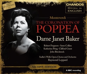 Monteverdi - The Coronation Of Poppea ryhmässä Externt_Lager / Naxoslager @ Bengans Skivbutik AB (600176)