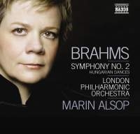 Brahms - Symphony 2, Hungarian Dances ryhmässä Externt_Lager / Naxoslager @ Bengans Skivbutik AB (600524)