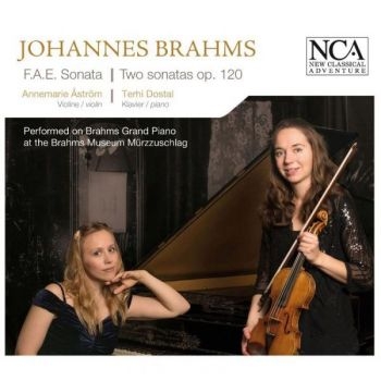 Åström Annemarie/Dostal Terhi - Brahms: F.A.E. - Sonate ryhmässä CD / Myydyimmät @ Bengans Skivbutik AB (601592)