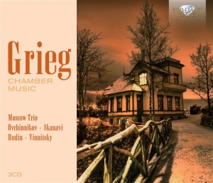 Grieg - Chamber Music ryhmässä Externt_Lager / Naxoslager @ Bengans Skivbutik AB (601614)