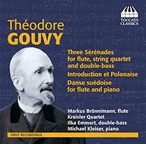 Gouvy - Serenades For Flute ryhmässä Externt_Lager / Naxoslager @ Bengans Skivbutik AB (601744)