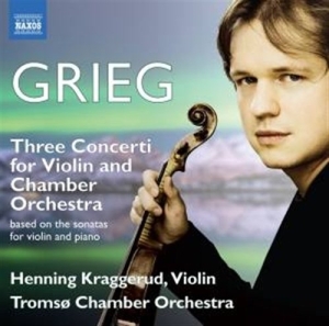 Grieg - The Three Violin Sonatas ryhmässä Externt_Lager / Naxoslager @ Bengans Skivbutik AB (602268)