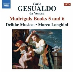 Gesualdo - Madrigals Books 5 And 6 ryhmässä CD @ Bengans Skivbutik AB (602274)